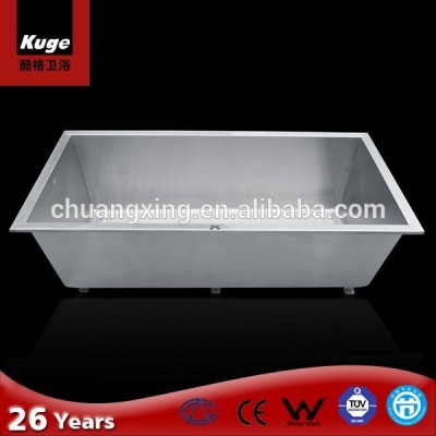 Bathroom designs hot tub,304 Stainless Steel massage bathtub