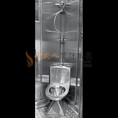 Economic prefab bathroom equipments outdoor shower room enclosure